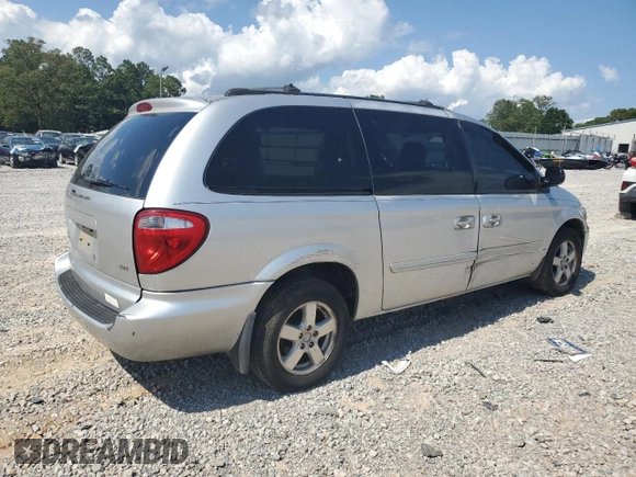 2005 Dodge Caravan SXT with VIN 2D4GP44L85R456124, listed as a Copart auction lot 59892535 with 105,301 mi miles and Salvage title. Bid and sale history available at DreamBid. Image 3.