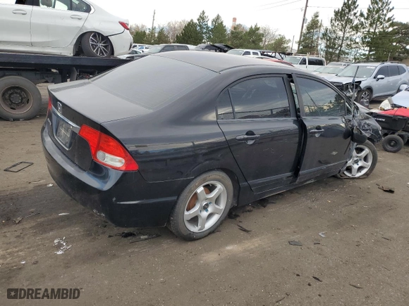 2010 Honda Civic Sdn LX with VIN 19XFA1F5XAE045679, listed as a Copart auction lot 82213874 with 0 mi miles and Salvage Title. Bid and sale history available at carsss.com. Image 3.