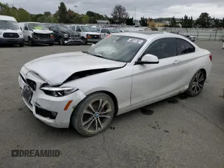 2016 BMW 2 Series 228i with VIN WBA1F9C57GV545699, listed as a Copart auction lot 51140674 with 135,024 mi miles and Clean Title. Bid and sale history available at carsss.com. Image 1.