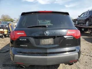 2007 Acura MDX Tech/Entertainment Pkg with VIN 2HNYD284X7H549456, listed as a Copart auction lot 53002095 with 207,560 mi miles and Salvage Title. Bid and sale history available at carsss.com. Image 6.