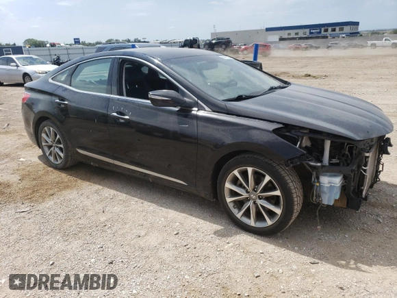2017 Hyundai Azera with VIN KMHFG4JGXHA589195, listed as a Copart auction lot 68892264 with 66,175 mi miles and Salvage title. Bid and sale history available at DreamBid. Image 4.