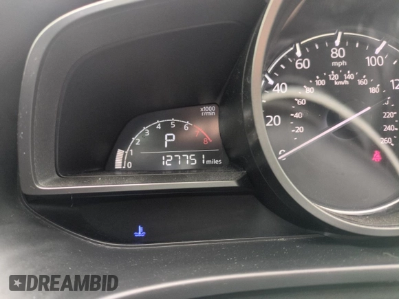 2017 Mazda 3 Touring with VIN 3MZBN1L70HM117494, listed as a Copart auction lot 53679635 with 127,751 mi miles and Salvage Title. Bid and sale history available at DreamBid. Image 9.
