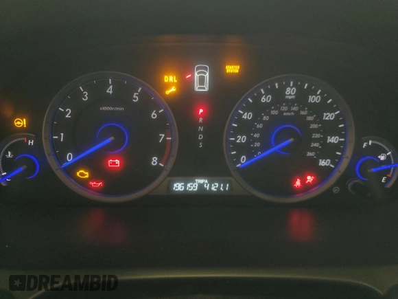 2014 Honda Crosstour EX-L with VIN 5J6TF1H5XEL001528, listed as a Copart auction lot 71312334 with 196,159 mi miles and Salvage Title. Bid and sale history available at carsss.com. Image 9.