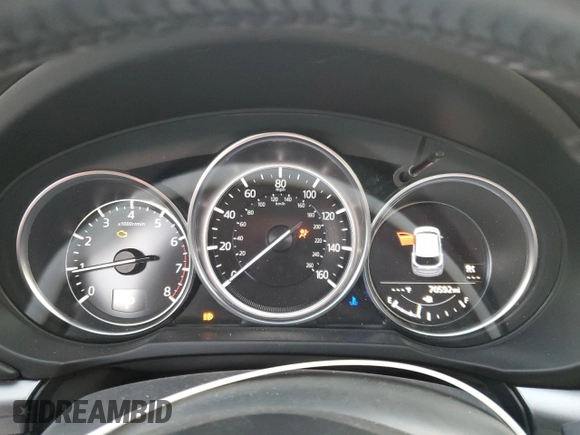 2020 Mazda CX-5 Touring with VIN JM3KFACM0L0863937, listed as a Copart auction lot 48240655 with 70,592 mi miles and Salvage Title. Bid and sale history available at carsss.com. Image 9.