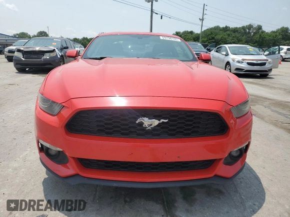 2015 Ford Mustang EcoBoost with VIN 1FA6P8TH7F5376556, listed as a Copart auction lot 59798195 with 91,649 mi miles and Salvage title. Bid and sale history available at DreamBid. Image 5.