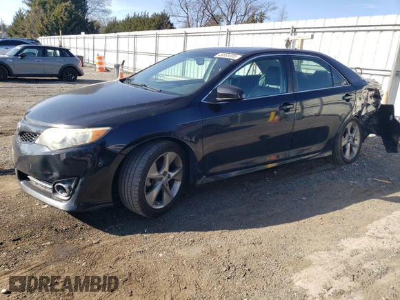 2012 Toyota Camry SE with VIN 4T1BK1FK0CU020095, listed as a Copart auction lot 49865005 with 123,558 mi miles and Salvage Title. Bid and sale history available at carsss.com. Image 1.