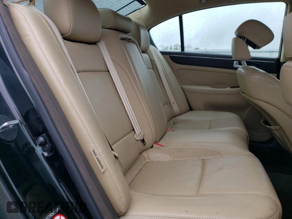 2013 Hyundai Genesis 3.8L with VIN KMHGC4DD6DU220845, listed as a Copart auction lot 71962964 with 106,762 mi miles and Salvage Title. Bid and sale history available at carsss.com. Image 10.