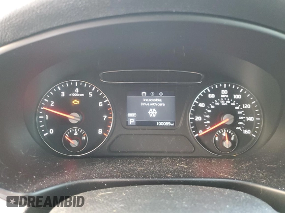2020 Kia Sorento LX with VIN 5XYPG4A50LG629090, listed as a Copart auction lot 89159105 with 100,089 mi miles and Salvage Title. Bid and sale history available at DreamBid. Image 9.