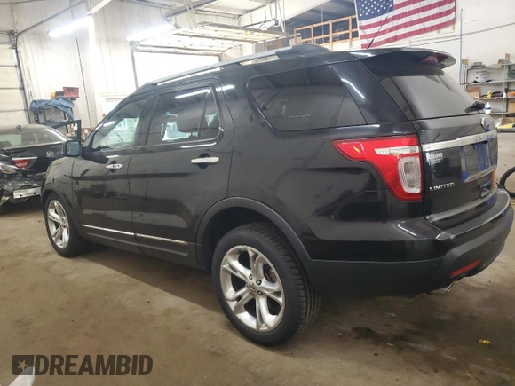 2011 Ford Explorer Limited with VIN 1FMHK8F85BGA72990, listed as a Copart auction lot 57165775 with 180,477 mi miles and Salvage title. Bid and sale history available at DreamBid. Image 2.