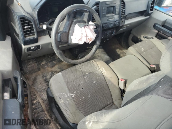 2016 Ford F-150 XL with VIN 1FTMF1C8XGKD25759, listed as a Copart auction lot 82680884 with 123,882 mi miles and Salvage Title. Bid and sale history available at DreamBid. Image 8.