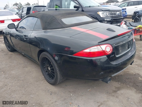 2008 Jaguar XK with VIN SAJWA44B885B23686, listed as a IAAI auction lot 41459334 with 105,432 mi miles. Bid and sale history available at carsss.com. Image 3.