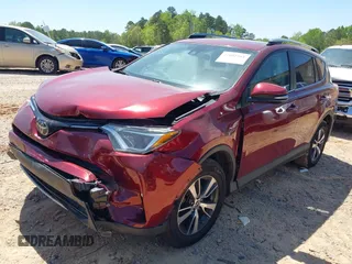 2018 Toyota RAV4 XLE with VIN 2T3WFREVXJW434957, listed as a IAAI auction lot 42002561 with 111,590 mi miles and . Bid and sale history available at carsss.com. Image 2.