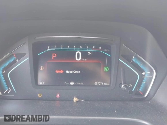2022 Honda Odyssey EX-L with VIN 5FNRL6H77NB031502, listed as a IAAI auction lot 41706098 with 57,074 mi miles and . Bid and sale history available at DreamBid. Image 7.