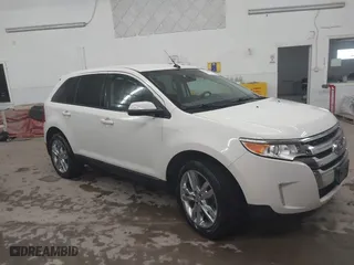 2012 Ford Edge SEL with VIN 2FMDK4JC3CBA95809, listed as a IAAI auction lot 41718077 with 155,528 mi miles. Bid and sale history available at carsss.com. Image 1.