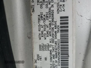 2000 Toyota Tacoma with VIN 4TAVN52N6YZ664111, listed as a Copart auction lot 60163195 with 315,732 mi miles and Salvage title. Bid and sale history available at DreamBid. Image 12.