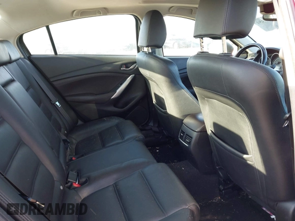 2016 Mazda 6 i Grand Touring with VIN JM1GJ1W51G1443203, listed as a IAAI auction lot 41247354 with 144,840 mi miles. Bid and sale history available at carsss.com. Image 8.