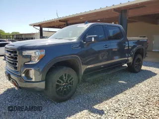 2021 GMC Sierra 1500 AT4 with VIN 1GTP9EEL8MZ417923, listed as a Copart auction lot 53395825 with 39,707 mi miles and Clean title. Bid and sale history available at DreamBid. Image 1.