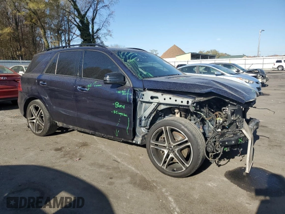 2018 Mercedes-Benz GLE 43 AMG with VIN 4JGDA6EB4JA995756, listed as a Copart auction lot 78645314 with 69,830 mi miles and Salvage Title. Bid and sale history available at DreamBid. Image 4.