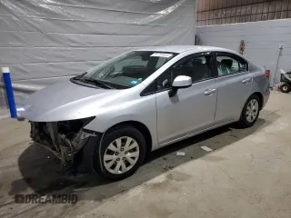 2012 Honda Civic LX z VIN 2HGFB2F59CH334614, wystawiony jako Copart lot #51757615 z przebiegiem 140 391 mil mil oraz Szkoda całkowita • Salvage title. Historia ofert i sprzedaży dostępna na DreamBid. Obrazek 1.