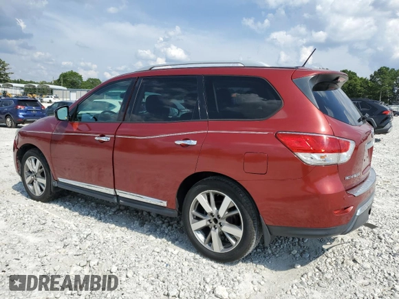 2015 Nissan Pathfinder S z VIN 5N1AR2MN0FC679282, wystawiony jako Copart lot #64091305 z przebiegiem 54 143 mil mil oraz Czysty tytuł • Clean title. Historia ofert i sprzedaży dostępna na DreamBid. Obrazek 2.