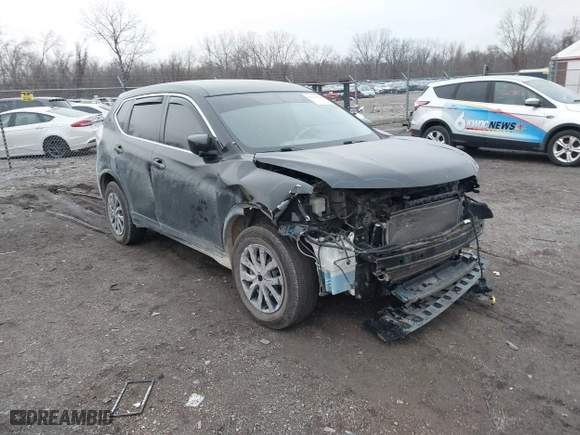 2016 Nissan Rogue S with VIN KNMAT2MV2GP696410, listed as a IAAI auction lot 41211530 with 141,122 mi miles. Bid and sale history available at carsss.com. Image 1.
