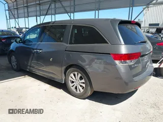 2015 Honda Odyssey EX-L z VIN 5FNRL5H68FB025338, wystawiony jako IAAI lot #41760096 z przebiegiem 181 252 mil mil oraz . Historia ofert i sprzedaży dostępna na DreamBid. Obrazek 3.