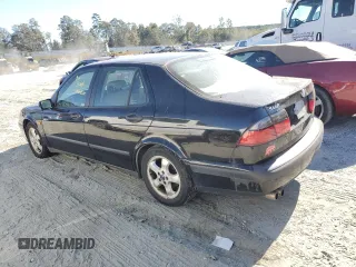 2000 Saab 9-5 SE with VIN YS3EF48Z1Y3040329, listed as a Copart auction lot 75095634 with 46,325 mi miles and Clean Title. Bid and sale history available at carsss.com. Image 2.