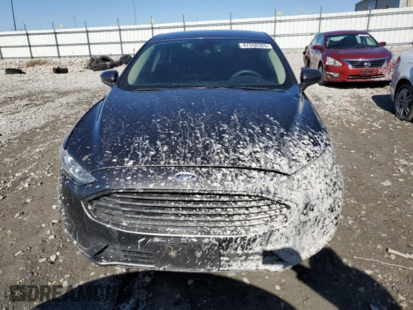 2019 Ford Fusion SE with VIN 3FA6P0HDXKR202110, listed as a Copart auction lot 47558325 with 118,788 mi miles and Salvage Title. Bid and sale history available at carsss.com. Image 5.