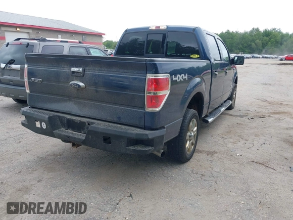 2013 Ford F-150 XL with VIN 1FTFW1ET0DFB16965, listed as a IAAI auction lot 42503215 with 194,637 mi miles and . Bid and sale history available at DreamBid. Image 4.
