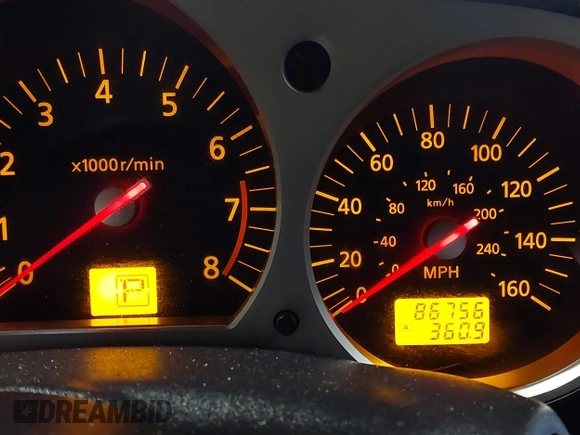 2004 Nissan 350Z Touring with VIN JN1AZ36AX4T014409, listed as a IAAI auction lot 41610945 with 86,756 mi miles. Bid and sale history available at carsss.com. Image 7.