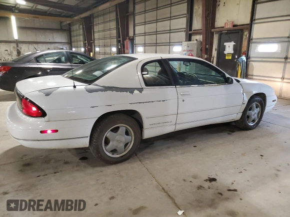 1999 Chevrolet Monte Carlo LS with VIN 2G1WW12M4X9298849, listed as a Copart auction lot 57808255 with 125,443 mi miles and Salvage title. Bid and sale history available at DreamBid. Image 3.
