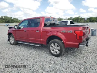 2018 Ford F-150 XL with VIN 1FTEW1EP5JFD21465, listed as a Copart auction lot 51639225 with 157,083 mi miles and Salvage title. Bid and sale history available at DreamBid. Image 2.