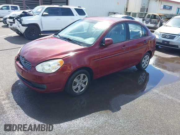 2010 Hyundai Accent GLS with VIN KMHCN4AC4AU485148, listed as a IAAI auction lot 41528392 with 133,680 mi miles. Bid and sale history available at carsss.com. Image 17.