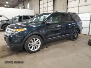 2015 Ford Explorer XLT with VIN 1FM5K8D80FGB11528, listed as a Copart auction lot 47111045 with 184,833 mi miles and Salvage Title. Bid and sale history available at DreamBid. Image 1.
