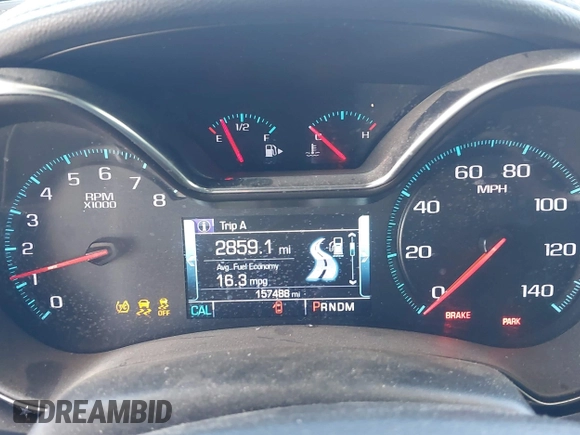 2017 Chevrolet Impala Premier with VIN 1G1145S36HU138636, listed as a IAAI auction lot 41755442 with 157,488 mi miles and . Bid and sale history available at DreamBid. Image 7.