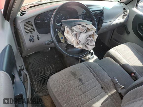 1997 Ford Ranger XLT with VIN 1FTCR10X0VUD13894, listed as a Copart auction lot 72153354 with 178,752 mi miles and Salvage Title. Bid and sale history available at carsss.com. Image 8.