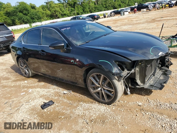 2016 Lexus GS 350 with VIN JTHBZ1BL8GA006756, listed as a Copart auction lot 59570905 with 69,156 mi miles and Salvage title. Bid and sale history available at DreamBid. Image 4.