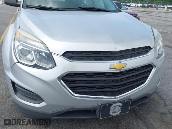 2017 Chevrolet Equinox LS with VIN 2GNALBEK9H1551620, listed as a IAAI auction lot 42179080 with 95,629 mi miles and . Bid and sale history available at carsss.com. Image 6.