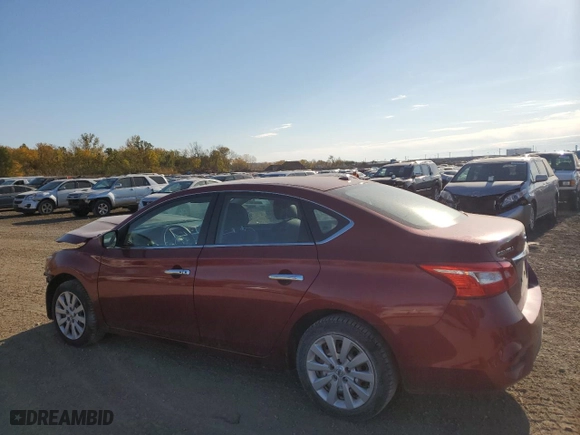2016 Nissan Sentra SV with VIN 3N1AB7AP9GY232702, listed as a Copart auction lot 77533974 with NaN miles and Salvage Title. Bid and sale history available at carsss.com. Image 2.