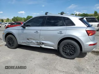 2018 Audi Q5 Premium with VIN WA1ANAFYXJ2155647, listed as a Copart auction lot 64397905 with 87,540 mi miles and Salvage title. Bid and sale history available at DreamBid. Image 2.