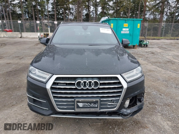 2018 Audi Q7 Premium Plus with VIN WA1LHAF76JD000508, listed as a IAAI auction lot 41837269 with 96,296 mi miles. Bid and sale history available at carsss.com. Image 11.
