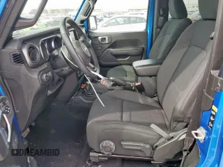 2021 Jeep Wrangler Sport S with VIN 1C4GJXAN0MW790739, listed as a Copart auction lot 47780115 with Not Provided miles and Salvage Title. Bid and sale history available at DreamBid. Image 7.