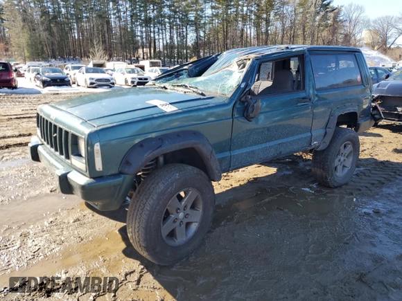 1998 Jeep Cherokee with VIN 1J4FJ27S4WL241541, listed as a Copart auction lot 46800855 with Not provided miles and Clean title. Bid and sale history available at DreamBid. Image 1.