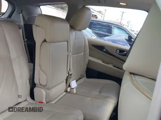 2015 Infiniti QX60 with VIN 5N1AL0MM3FC502870, listed as a IAAI auction lot 41734954 with 117,455 mi miles. Bid and sale history available at carsss.com. Image 8.