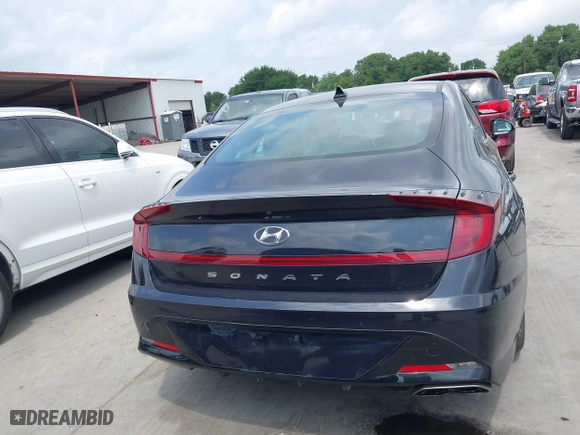 2023 Hyundai Sonata SEL with VIN KMHL64JA8PA270894, listed as a IAAI auction lot 42124828 with 51,411 mi miles. Bid and sale history available at carsss.com. Image 16.