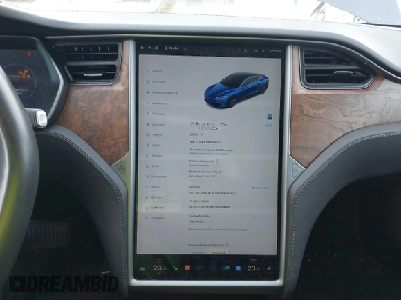 2018 Tesla Model S 75D with VIN 5YJSA1E28JF296944, listed as a IAAI auction lot 41298541 with 29,828 mi miles and . Bid and sale history available at DreamBid. Image 17.