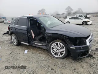 2018 Audi Q5 Premium Plus with VIN WA1BNAFY9J2100515, listed as a Copart auction lot 70344012 with 0 mi miles. Bid and sale history available at carsss.com. Image 4.