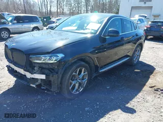 2022 BMW X4 xDrive30i with VIN 5UX33DT01N9K26959, listed as a IAAI auction lot 41835053 with 39,685 mi miles. Bid and sale history available at carsss.com. Image 2.