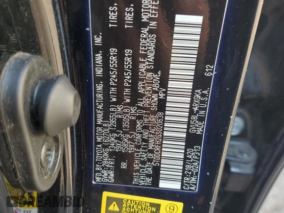 2016 Toyota Highlander Hybrid Limited with VIN 5TDDCRFH2GS020638, listed as a Copart auction lot 70344394 with 161,764 mi miles and Salvage Title. Bid and sale history available at carsss.com. Image 13.