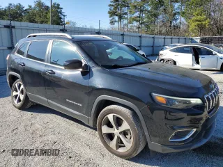 2019 Jeep Cherokee Limited with VIN 1C4PJLDN0KD119990, listed as a Copart auction lot 85057044 with 59,052 mi miles and Clean Title. Bid and sale history available at DreamBid. Image 4.